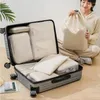 Aufbewahrungstaschen, 4/7-teilige Reisetasche, Kompression, platzsparend, effizient, maximaler Platz im Koffer, Organizer mit schnellem Zugriff