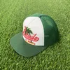 American Flat Brim Baseball Cap Regulowane czapkę męską ciężarówkę z czapką ciężarówki kapelusz kobiet