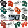 2023-24 Anpassad S-6XL NCAA Miami Hurricanes Football Jersey 7 Xavier Restrepo 11 Jackson Carver 87 Gabriel Valladares 5 Key'shawn Smith 9 Tyler Van Dyke 64 Jalen Rivers