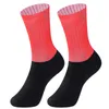 Calzini sportivi Bike Team Aero Seamless Anti Slip Cycling Road Bicycle Outdoor Racing Compression Sport Sock 230814