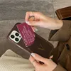 Case Fashion Phone Leather Mobile For Iphone 13 14 12 11pro Max Mens Womens Mobile Phone Shell Card Pocket Water Resistant Wear Resistant