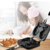 Backformen Küche Japanische Taiyaki Doppel Fisch geformt Dessert Waffel Kuchen Maker Pan Pfannkuchen Braten Formen 230804