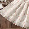 Mädchenkleider Sommer Kinder Prinzessin Blumenkleider für Mädchen Kleidung Teenager Kurzarm Partykleid Kinder Kostüme Jahre