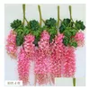 Декоративные цветы венки искусственные плющ шелковой цветок глицерия виноград