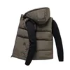 Men's Vests Waistcoat In Winter Thickened Warm Hooded Casual Korean Version Slim Down Cotton Jacket Fashion Brand