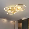 Chandeliers Luxury Chandelier Lamp Ceiling Lighting Golden Hall Lights Living Room Led Bedroom Minimalist Home Decor