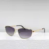 2024 Designer New Luxury Designer New Ba Home Tiktok Sême style Personnalité Femmes Versatiles Fashion Sunglasses BB0277S