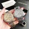 Montres-bracelets Sdotter luxe dames Contena montre mode strass femmes Quartz or Rose poignet femmes Relogio Feminino Reloj