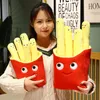 Plüschkissen Kissen 30/40/50 cm Schöne Pommes Frites Plüschtiere Cartoon Real Life Food Kissen gefüllte weiche Puppen für Kinder Kindergeburtstagsgeschenke 230804