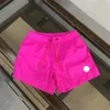 shorts de malha masculinos de grife com NFC de luxo, de secagem rápida, à prova d'água, shorts de natação esportivos femininos, tendência de verão, roupas curtas respiráveis, tamanho asiático S-3XL