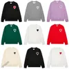 Sweat à Capuche Designer Broderie Homme et Femme Paris amis Sweat à Capuche Col Rond Pull Classique Amour Solide Couleur Pull à Manches Longues Couple Étoile Net Rouge Même Style hh