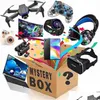 مكبرات صوت محمولة Mystery Box Electronics عشوائي صناديق عيد ميلاد مفاجأة هدايا ADT محظوظة مثل الطائرات بدون طيار الساعات الذكية Bluetooth spea dhbss