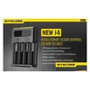 充電器100％Authentic Nitecore I4 Intellicharger 1500MAH Max Output E Cig for 18350 26650 10440 14500バッテリードロップ配信電気dh9eq