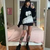 Maglione da donna Maglione da donna Cute Anime Print Pattern O Neck Pullover Maglione Streetwear Ragazze Oversize Harajuku Maglieria Y2k 230804