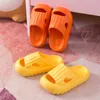 Slipper Sommer Kinder Hausschuhe Schützen Zehen Einfarbig Jungen Badezimmer Anti-Rutsch Hausschuhe Kleinkind Kinder Mädchen Baby Weiche Sohle schuhe R230805