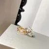 웨딩 반지 패션 패션 프랑스어 M 브랜드 모바일 다이아몬드 925 스털링 실버 여자의 반지 성격 단순한 여신 230804