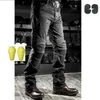 Men's Jeans 2023 Fashion Mens Black Biker Motocycle Denim Pants Male Stretch Original Trousers Off-Road Protection Clothing