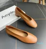 أحذية النساء Aeyde Square Toe Flats Fashion New Classic Vintage Marning Shoes