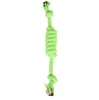 Dog Toys Chews Pet Toy Cotton Braided Assorted Rope Chew Durable Knot Puppy Teething Playing For Dogs Puppies Drop Delivery Otdwp
