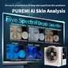 AL Skaner skanerowy Tester Diagnostyka skóry UV 3D Analizator skóry twarzy