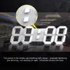 Wall Clocks 3D LED Digital Clock Decor Glowing Night Mode Adjustable Electronic Table Decoration Living Room Accessories