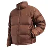 Chaqueta de invierno para hombre Mujeres Abajo Con capucha Bordado Norte Cálido Parka Abrigo Cara Hombres Chaquetas acolchadas Letra Imprimir Outwear Múltiples colores Impresión Jackets5f4d