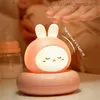 Lâmpadas Shades Night Lights USB Light 1200mah Cute Cartoon Lamp Bear Controle remoto para decoração de quarto de bebê e criança cabeceira presente de natal noite Z230805