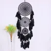 Decorative Objects Figurines Large Boho Decor Dream Catcher Nordic White Black Macrame Wall Hanging For Wedding Garden Home Girl's Room Decoration Ornaments 230804