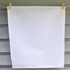 プレーンホワイトティータオルブランクコットンキャンバスティータオル50x70 cmキッチンタオル229h