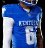 Maglie da calcio Kentucky Wildcats NCAA College Randall Cobb Josh Ali Beau Allen Rodriguez Jr. Michael Drennen II Robinson Benjamin Snell Ake Tim Couch Terry Wilson