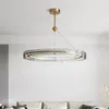 Chandeliers Modern Minimalist Glass Led Pendant Lights For Living Dining Room Coffee Tables Kitchen Chandelier Home Decoration Light Fixture