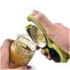 Openers 6 In 1 Mtifuction Can Beer Bottle Opener Jar Gripper Lid Twist Off Wine Claw Drop Delivery Home Garden Kitchen Dining Bar Dhje6