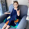 Filles robes filles robes d'été 2023 Princesse à la mode pour enfants imprimer fruit pour enfants costume de fête bébé vêtements pour tout-petits