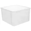 Assiettes en plastique pain conteneur cuisine support de rangement réfrigérateur organisateur perle bin frais