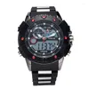 Нарученные часы Stryve Sport Watches Men Fitness Digital Watch Водонепроницаемые электронные кварцевые наручные часы Мужские моды Relogio Masculino