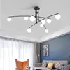 Lustres Lustre Postmoderne Style Minimaliste Nordique Verre Lumière Design Maison Salon Lampes Chambre G9 LED Salon Éclairage