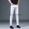 Jeans da uomo 2022 nuovo arrivo quattro stagioni jeans da uomo moda elasticità jeans da uomo jeans di cotone maschile pantaloni blu bianco nero taglia 28-36 J230806