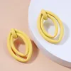 Stud Earrings Vedawas Statement Candy Color Irregular Metal Spray Paint For Women Punk Gold Jewelry Brincos