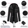 Women's Trench Coats 2023 Women Fashion Designer Hooded Jacket Spring Autumn Casual Waterproof Windbreak Ladies Slim Jackets