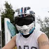 Motosiklet Kaskları Orz Dot Kask Kişilik Kombinasyonu Tam Yüz Lokomotif Yarısı En son Modüler Retro Capacete