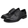 Vestido italiano masculino de couro genuíno de couro outono handamde qualidade elegante e elegante casamento de casamento casual sapatos homem b