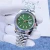 AIOSC Men's Wristwatches And Women's 904L Stainless Steel Waterproof Automatic Mechanism High Quality Watch 41mm 36mm-RLX