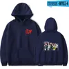 Mens Hoodies 2023 ITZY CRAZY IN LOVE 2D Digital Printing Loose Spring And Autumn Hooded Sweater For Men Women