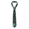 Bow Ties Gold Indigo Malachite Marble Men Women Necktie Silk Polyester 8 Cm Classic Marbled Texture Neck Shirt Accessories Cravat