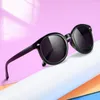 Solglasögon barnpojkar och flickors solskuggning söt mode baby sommarpromenad show anti ultravioletta glasögon