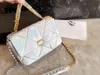 Алмазная решетчатая цепочка дизайнерская сумочка женская сумка для плеча сумочка сумочка парижская бренда модная лопатка классическая сумка для богатства маленькая сумка 26 см.