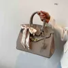 Hermme 디자이너 Birki Bags 핸드백 카운터 품질 백금 백색 가방 레드 웨딩 신부 라이치 패턴은 frj