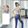 2023New Kontrast Hohe Taille Eng Yoga Anzug Stoßfest Engen Hip Fahrstuhl Nude Yoga Anzug Set Leggings Original