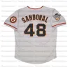 Niestandardowe mężczyźni Kobiety Młodzież Dzieci San Francisco''giants''Jerseys 55 Tim Lincecum 25 Barry Bonds 40 Madison Bumgarner 28 Buster Posey Baseball