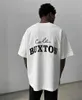 Cole Buxton klistermärke broderad kortärmad t-shirt män kvinnor överdimensionerad t shirt cb tees topp tee gym t230806